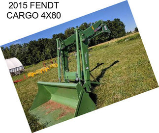 2015 FENDT CARGO 4X80