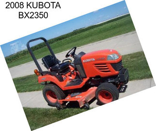 2008 KUBOTA BX2350