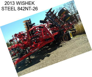 2013 WISHEK STEEL 842NT-26