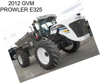 2012 GVM PROWLER E325