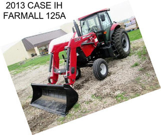 2013 CASE IH FARMALL 125A