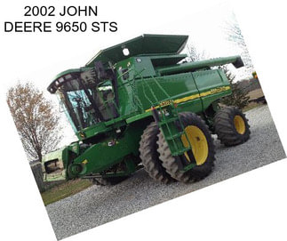 2002 JOHN DEERE 9650 STS