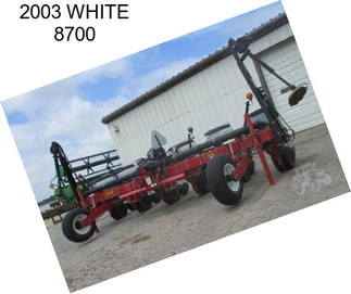 2003 WHITE 8700