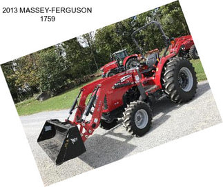 2013 MASSEY-FERGUSON 1759