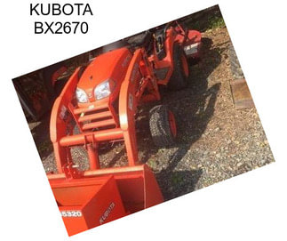 KUBOTA BX2670