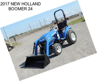 2017 NEW HOLLAND BOOMER 24