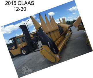 2015 CLAAS 12-30
