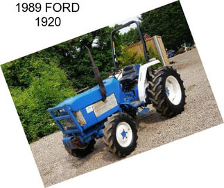 1989 FORD 1920