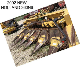 2002 NEW HOLLAND 360N6