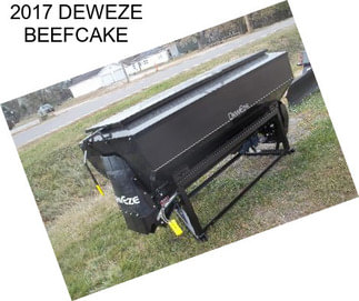 2017 DEWEZE BEEFCAKE