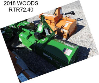 2018 WOODS RTR72.40