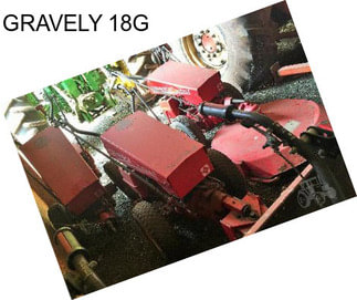 GRAVELY 18G