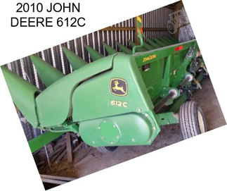 2010 JOHN DEERE 612C