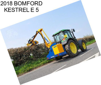 2018 BOMFORD KESTREL E 5