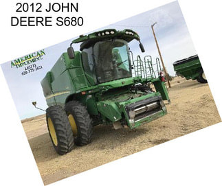 2012 JOHN DEERE S680