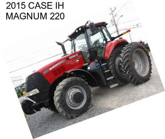 2015 CASE IH MAGNUM 220