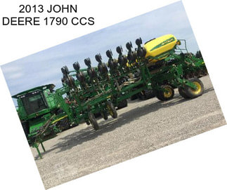 2013 JOHN DEERE 1790 CCS