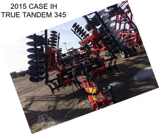 2015 CASE IH TRUE TANDEM 345