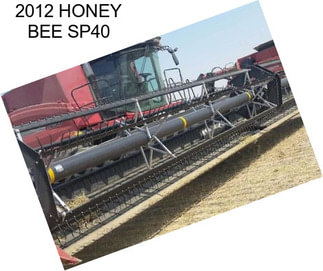 2012 HONEY BEE SP40