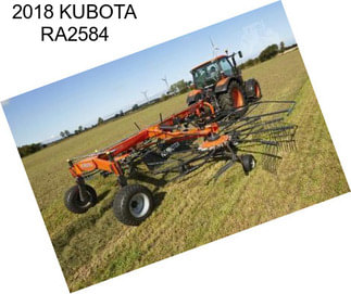 2018 KUBOTA RA2584