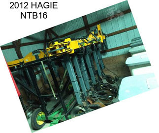 2012 HAGIE NTB16