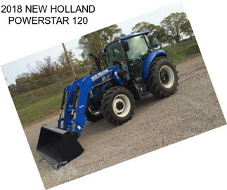 2018 NEW HOLLAND POWERSTAR 120