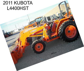 2011 KUBOTA L4400HST