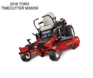 2018 TORO TIMECUTTER MX6050