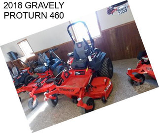 2018 GRAVELY PROTURN 460