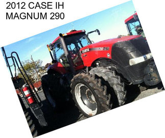 2012 CASE IH MAGNUM 290