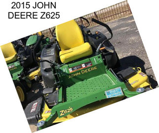 2015 JOHN DEERE Z625