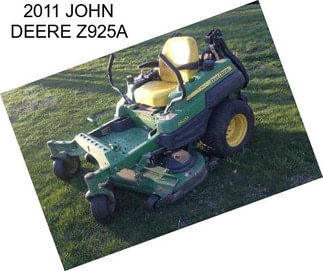 2011 JOHN DEERE Z925A