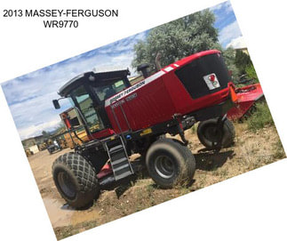 2013 MASSEY-FERGUSON WR9770