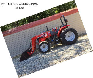 2018 MASSEY-FERGUSON 4610M