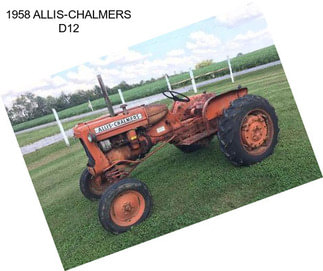 1958 ALLIS-CHALMERS D12