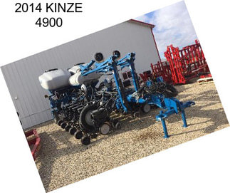 2014 KINZE 4900
