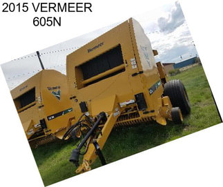 2015 VERMEER 605N