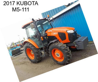 2017 KUBOTA M5-111