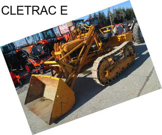 CLETRAC E