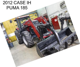 2012 CASE IH PUMA 185