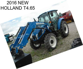 2016 NEW HOLLAND T4.65