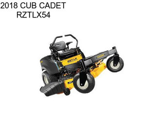 2018 CUB CADET RZTLX54