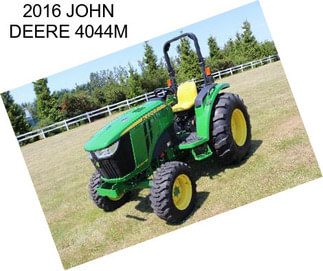 2016 JOHN DEERE 4044M