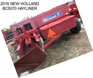 2016 NEW HOLLAND BC5070 HAYLINER