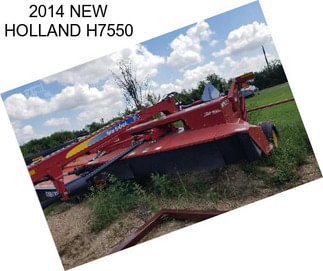 2014 NEW HOLLAND H7550