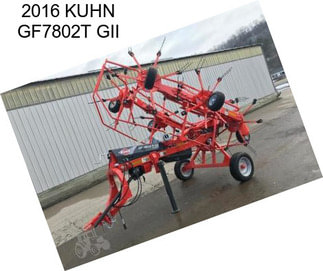 2016 KUHN GF7802T GII