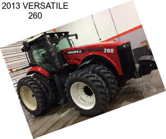 2013 VERSATILE 260