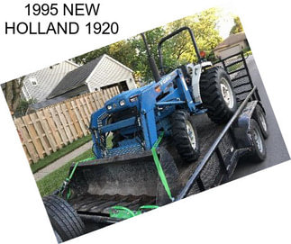 1995 NEW HOLLAND 1920