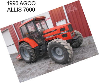 1996 AGCO ALLIS 7600