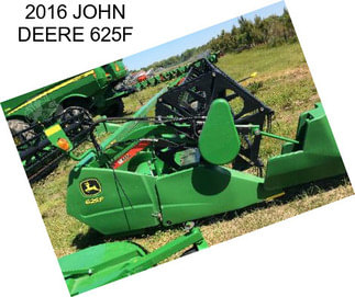 2016 JOHN DEERE 625F